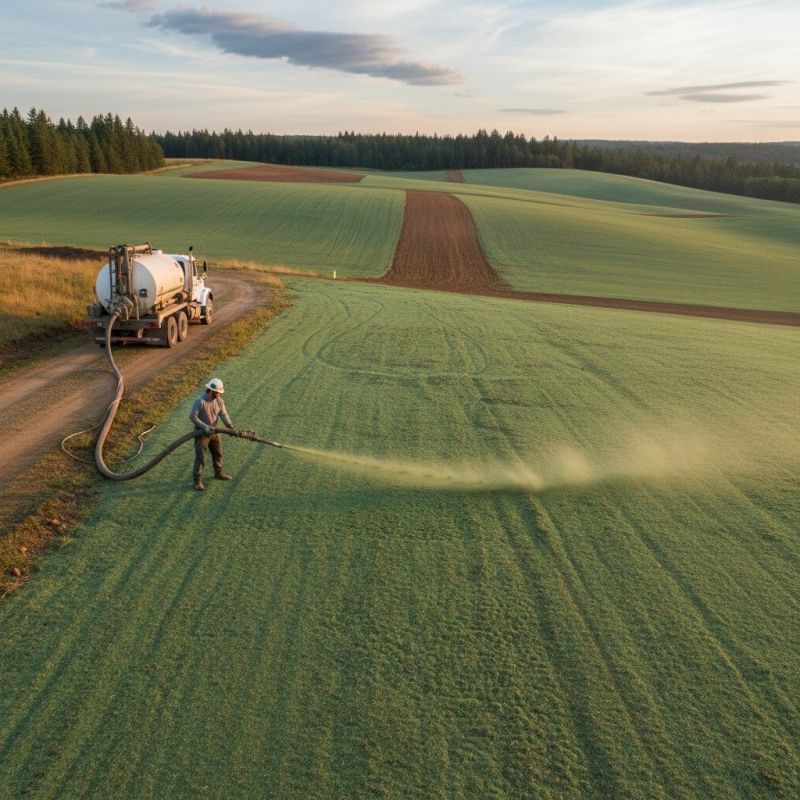 Local Hydroseeding pros at work