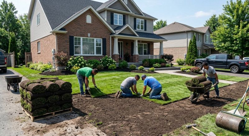 Sod Landscaping in Rockwall, TX