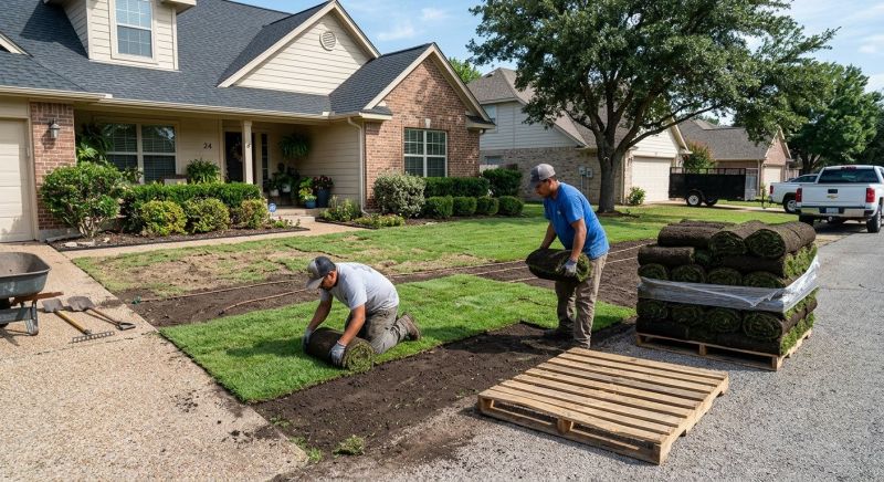 Bahia Sod Installation in Ventura County, CA