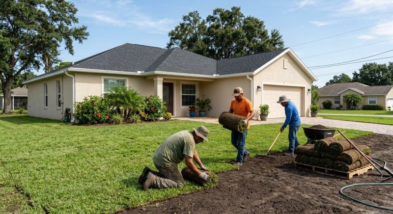 Bentgrass Sod Installation in Ventura County, CA