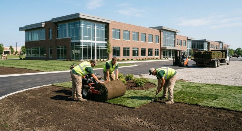 Commercial Sodding in Rockwall, TX