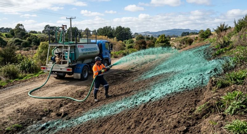 Hill Hydroseeding in Ventura County, CA