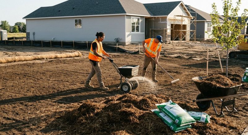 New Construction Lawn Seeding in Ventura County, CA
