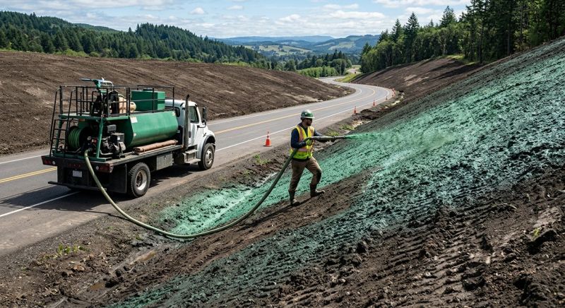 Slope Hydroseeding in Ventura County, CA