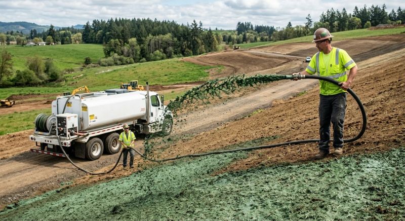 Slope Seeding in Ventura County, CA