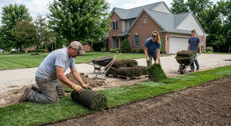 Sod Installation in Aiken, SC