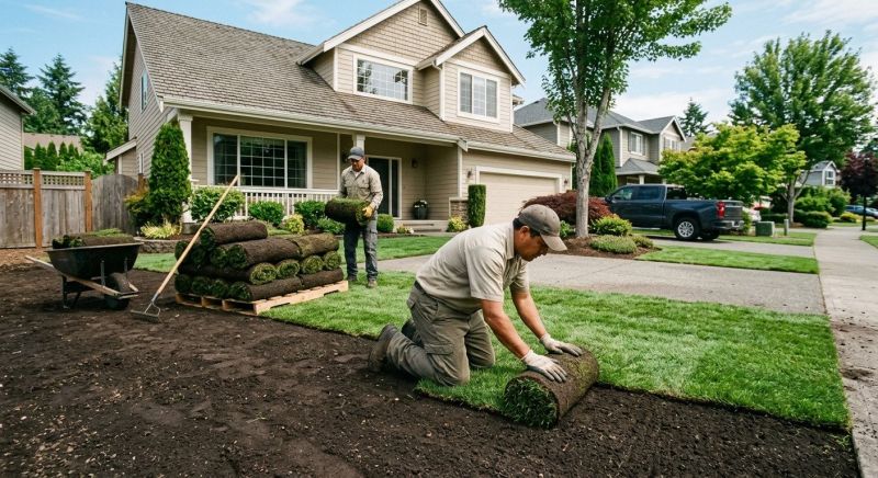 Sod Replacement in Rockwall, TX