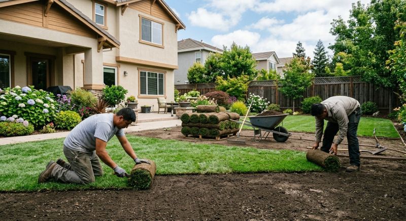 Yard Sod Replacement in Ventura County, CA